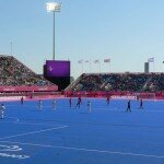 Ready for kick-off in the Bronze Medal Match