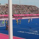 Action from the Gold Medal match between Russia and Ukraine