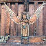 Roof angel at St Mary’s Church, Mildenhall